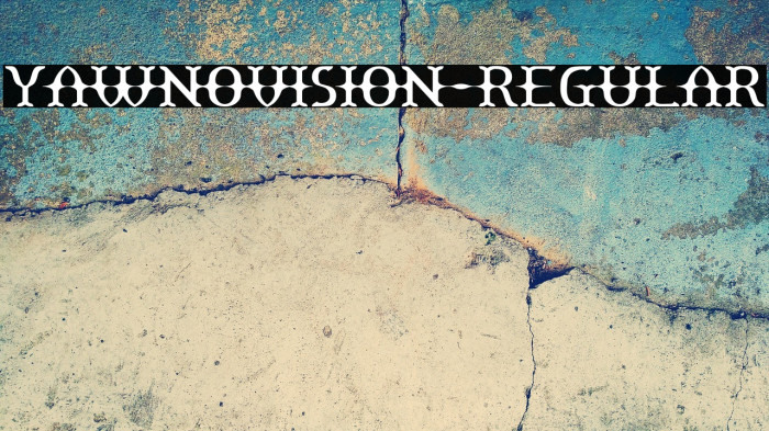 Yawnovision-Regular Example 1