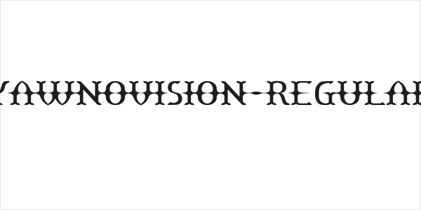 Yawnovision-Regular Logo
