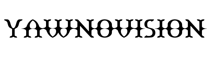 Yawnovision  免费字体下载