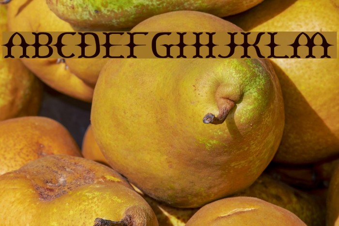 Yawnovision Font examples