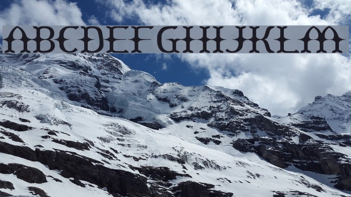 Yawnovision Font examples