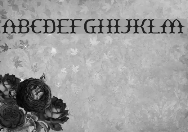 Yawnovision Schriftart examples