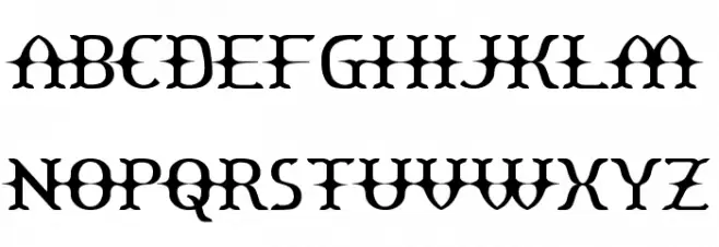 Yawnovision خط أحرف صغيرة