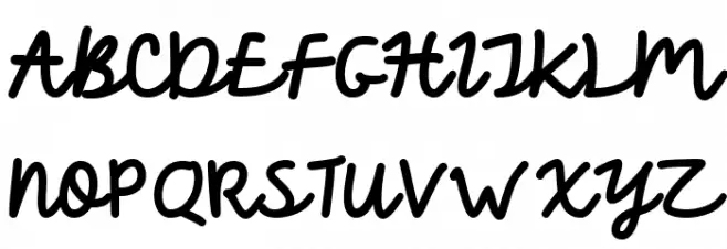 Yay Babe Regular Schriftart Groß