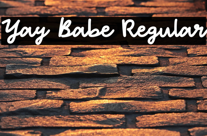 Yay Babe Regular Example 2
