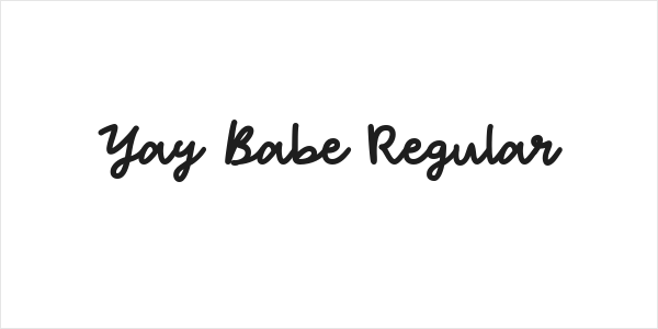 Yay Babe Regular Logo