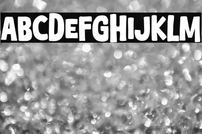 Yay Holiday Font examples