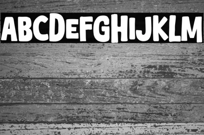 Yay Holiday Font examples