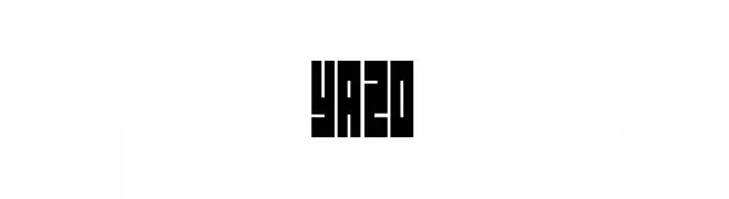 Yazo  नि: शुल्क फ़ॉन्ट्स डाउनलोड