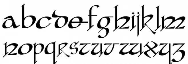 yafit Regular 字体 大写