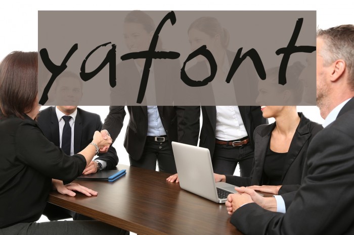 yafont Font examples