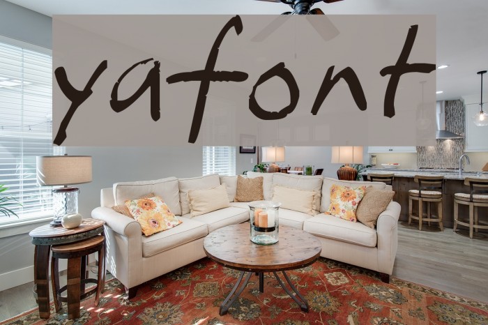 yafont Font examples