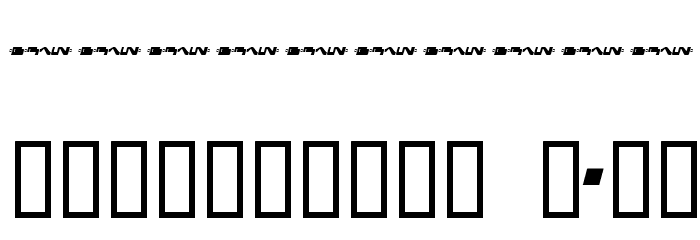 yagiza Font OTHER CHARS