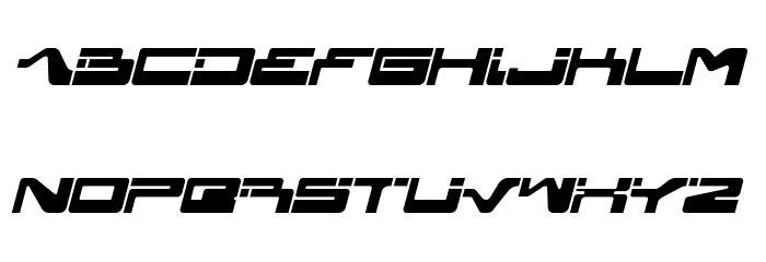 yagiza Font LOWERCASE