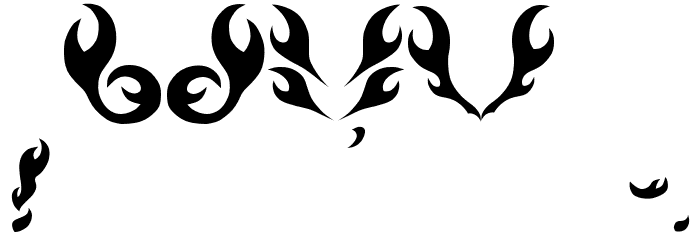 yaki goma フォント その他の文字