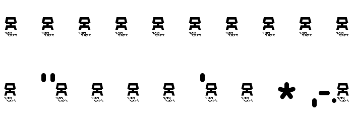 yaw-taht Font OTHER CHARS