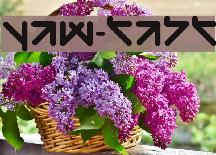 yaw-taht Font examples