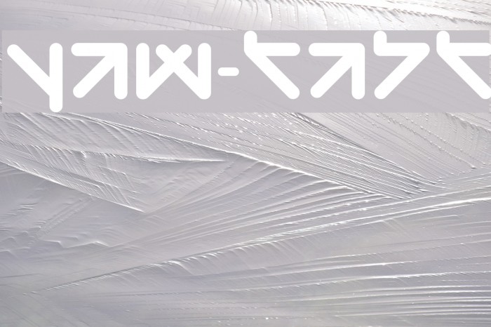 yaw-taht Font examples
