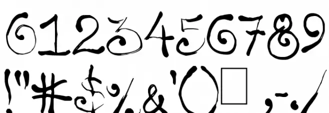 yay14 Font OTHER CHARS