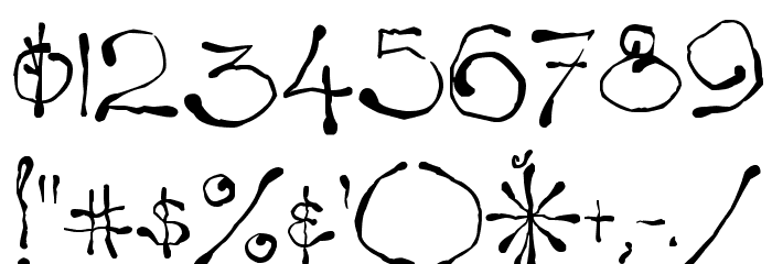 yay17 Font OTHER CHARS