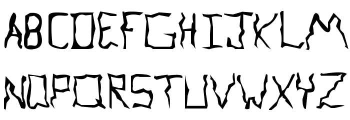 YB Intuition Font LOWERCASE
