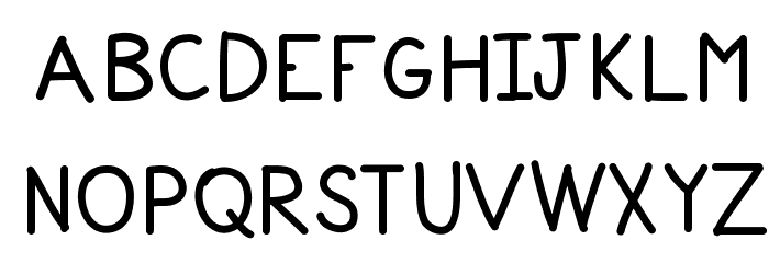 YBBacktotheFuture Font LOWERCASE