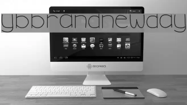 YBBrandNewDay Font examples