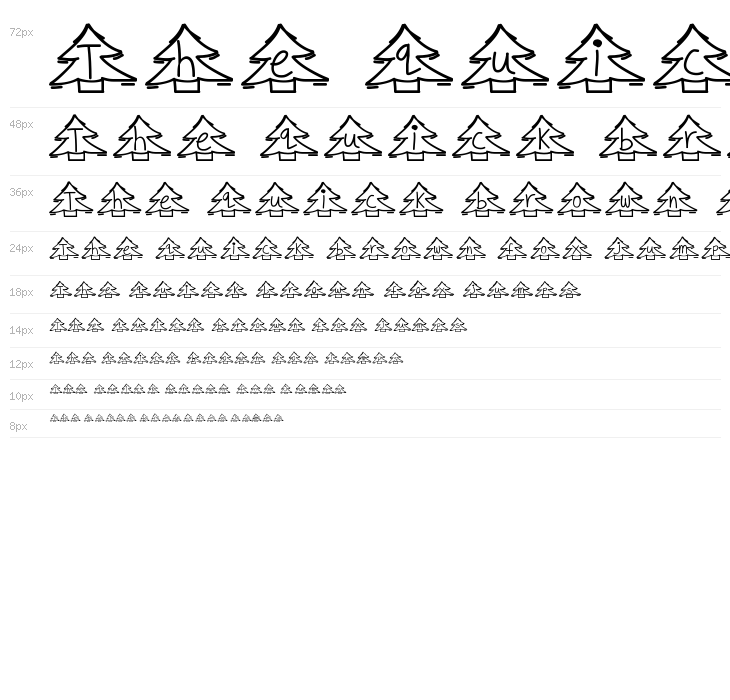 YBChristmasAlphabet Waterfall