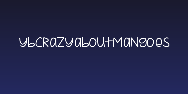 YBCrazyAboutMangoes Social Header