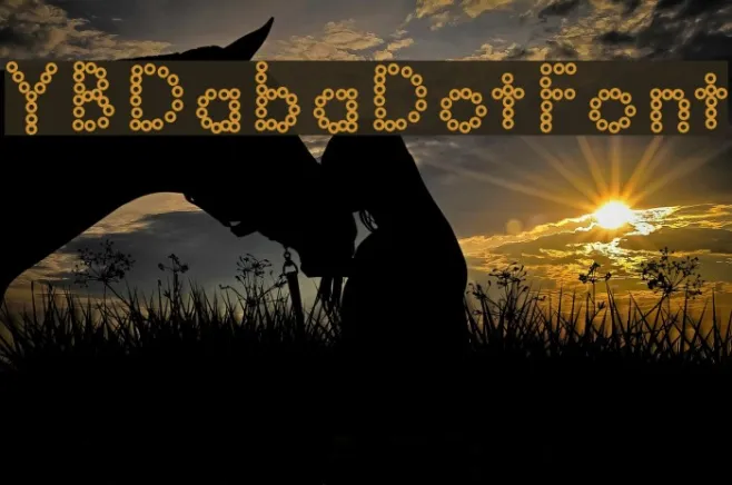 YBDabaDotFont Example 2