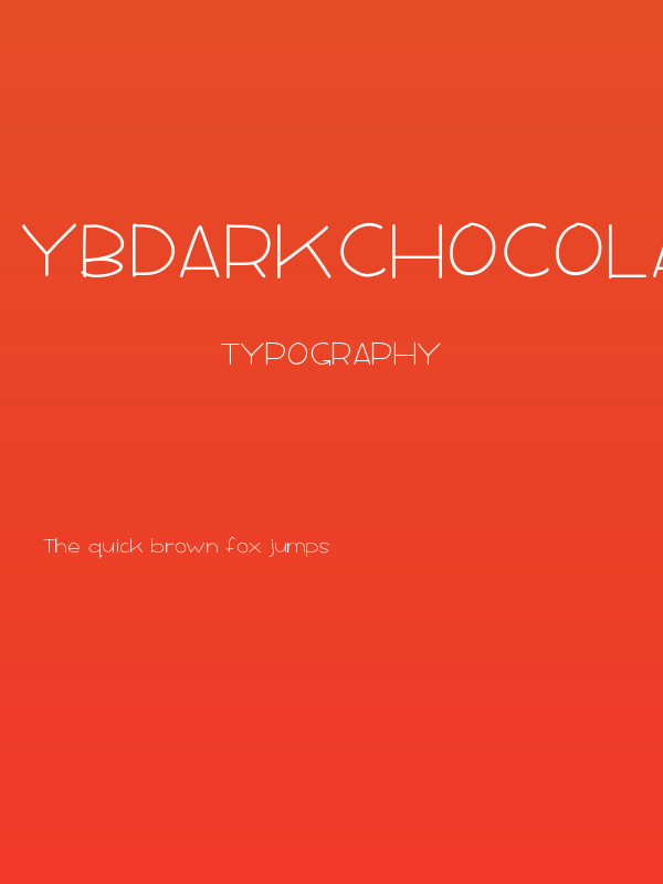 YBDarkChocolateFudge Poster