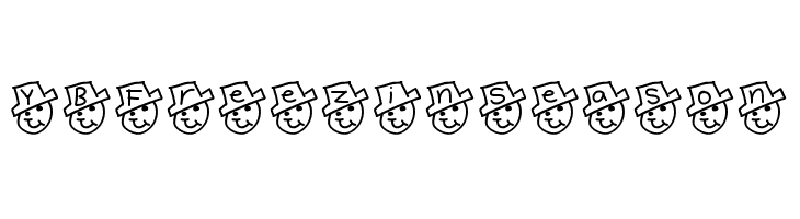 YBFreezinSeason Font
