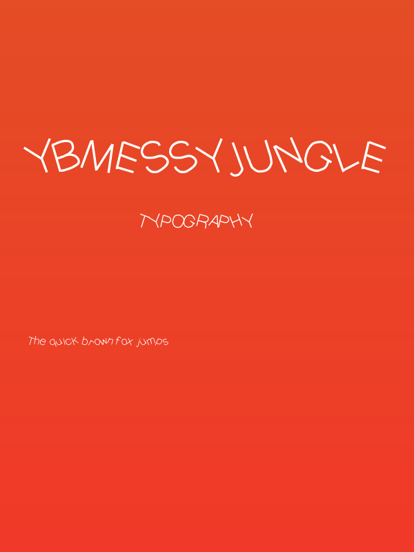 YBMessyJungle Poster
