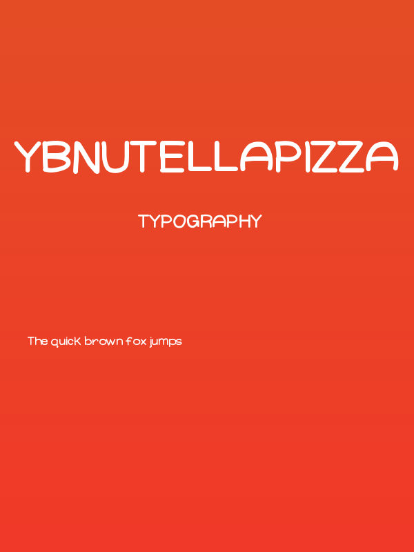 YBNutellaPizza Poster