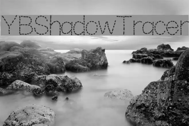 YBShadowTracer Font examples