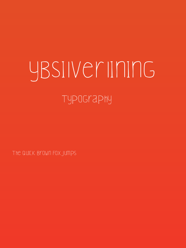 YBSilverLining Poster