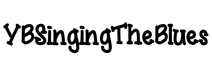 YBSingingTheBlues  Free Fonts Download