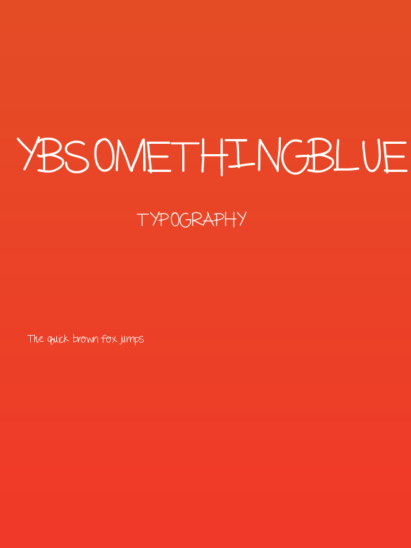 YBSomethingBlue Poster