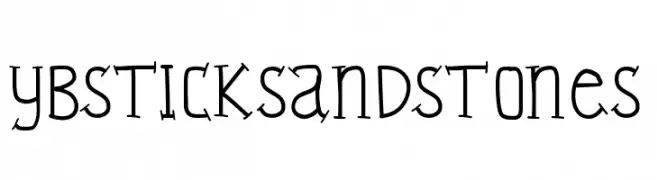 YBSticksAndStones  لخطوط تنزيل