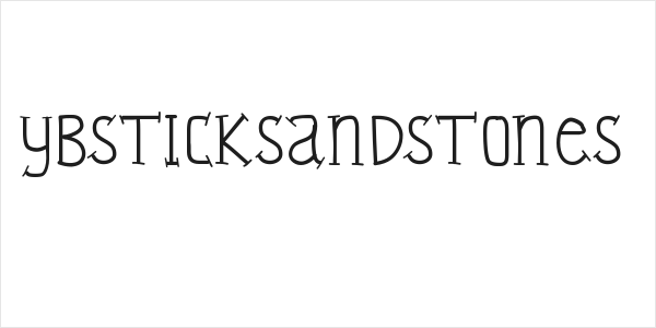 YBSticksAndStones Logo