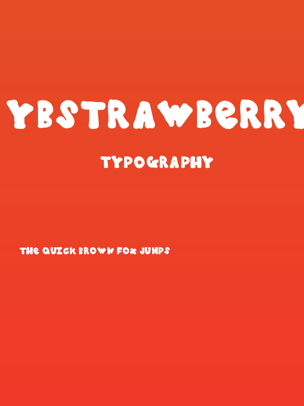 YBStrawberryPudding Poster