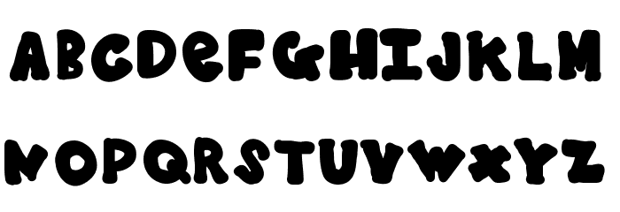 YBStrawberryPudding Schriftart Kleinbuchstaben