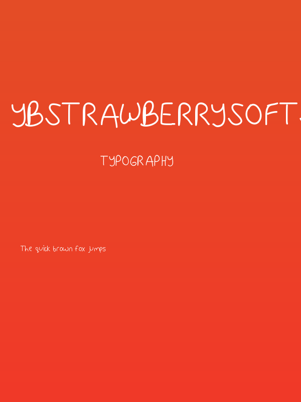 YBStrawberrySoftServe Poster