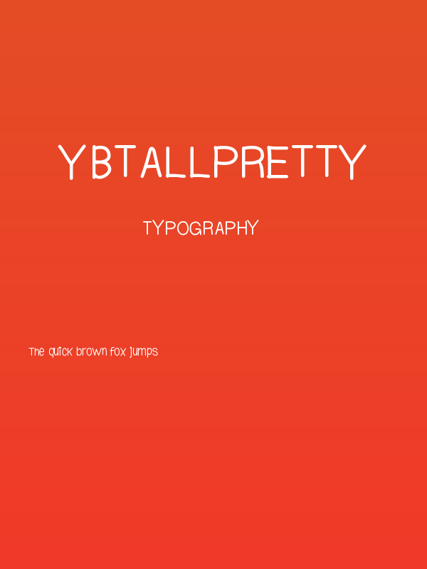 YBTallPretty Poster