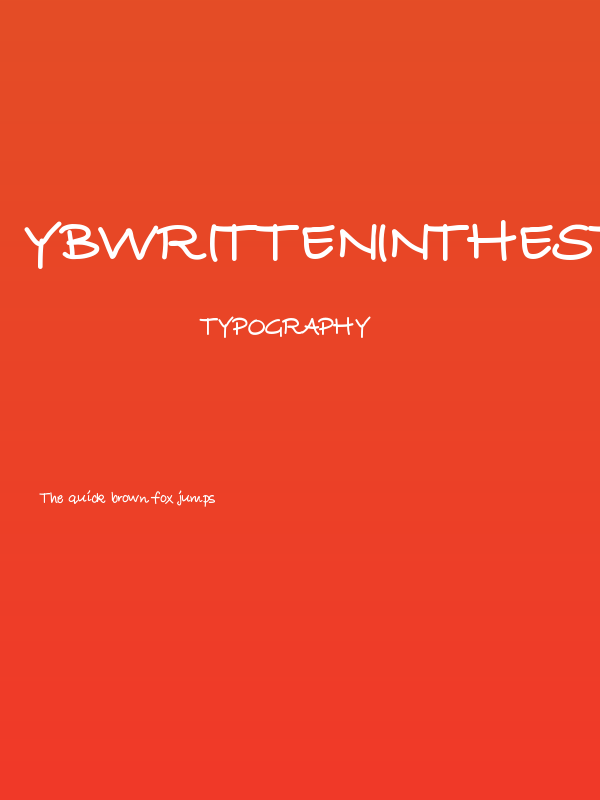 YBWrittenInTheStars Poster