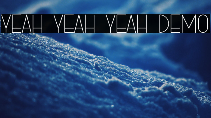 YEAH YEAH YEAH DEMO Example 2