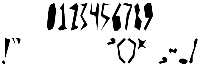 YEH Font OTHER CHARS