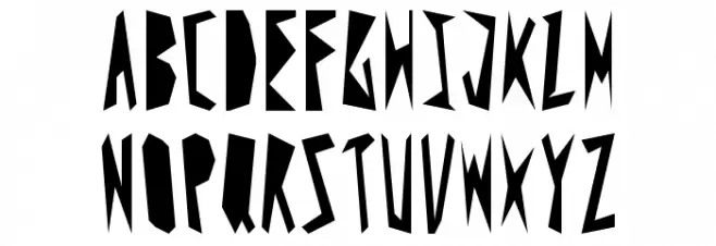 YEH Schriftart Groß