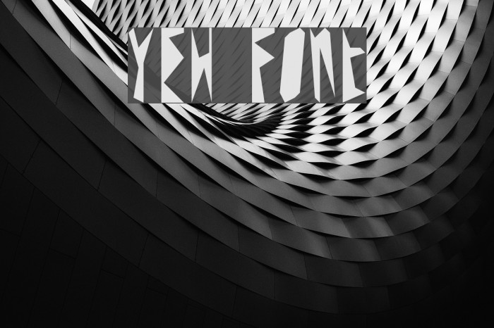 YEH Font examples