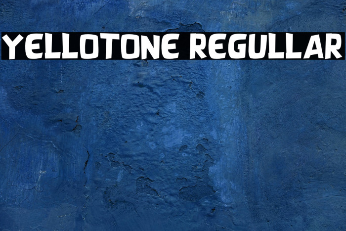YELLOTONE REGULLAR Example 2